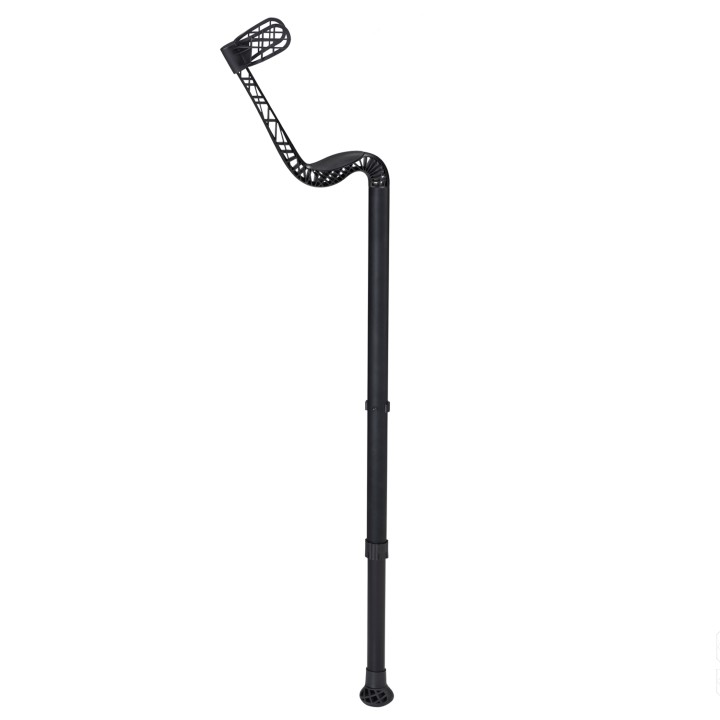 Ossenberg Soft Grip Ganymed Black Crutch (Single)